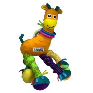 Lamaze Tomy Stretch the Giraffe Plush Baby Toy Stuffed Animal 14"